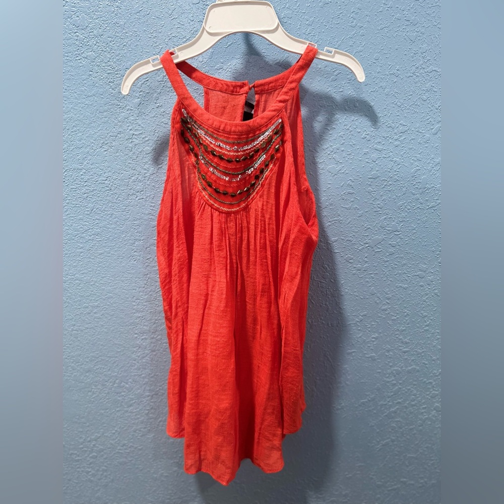 iZ BYER burnt red blouse | size M